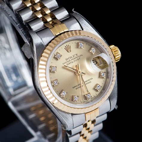 gold and silver watch rolex|Rolex oyster perpetual date gold.